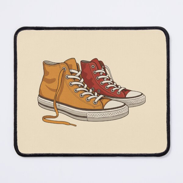 Item preview, Vintage High Top Canvas Sneakers Retro Streetwear Shoes designed and sold by veritypeterson.