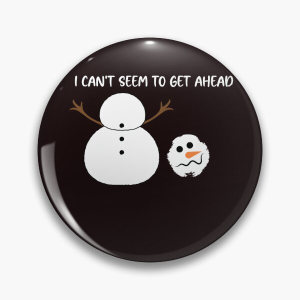 Item preview, I Can’t Seem To Get Ahead Pink Text Christmas designed and sold by AnhaPhysic.