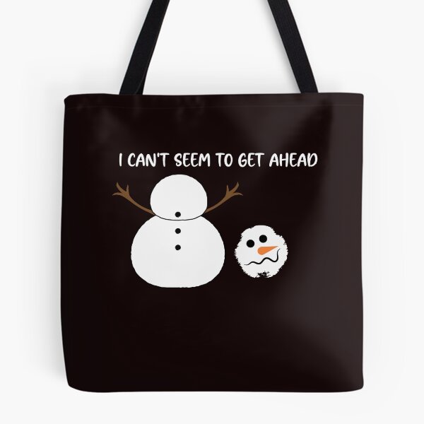 Item preview, I Can’t Seem To Get Ahead Pink Text Christmas designed and sold by AnhaPhysic.