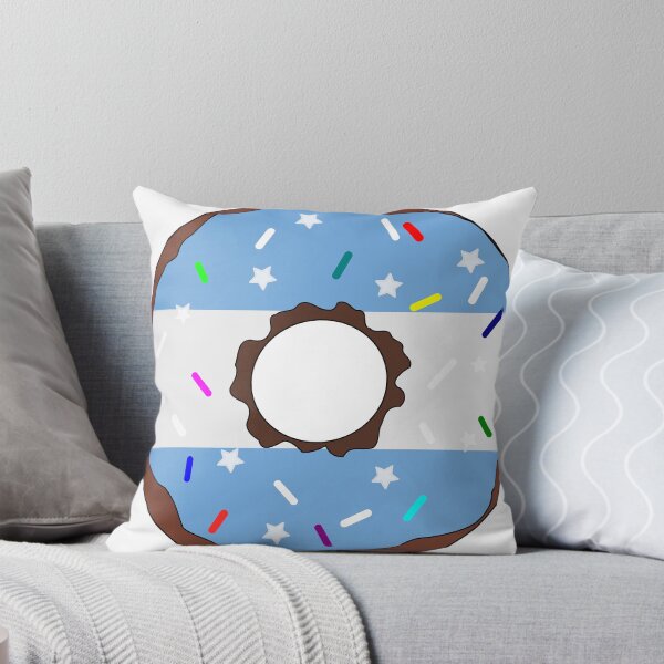 Item preview, Argentina Flag Donut – Colorful Sprinkles Country Pride designed and sold by TheIconSmith.