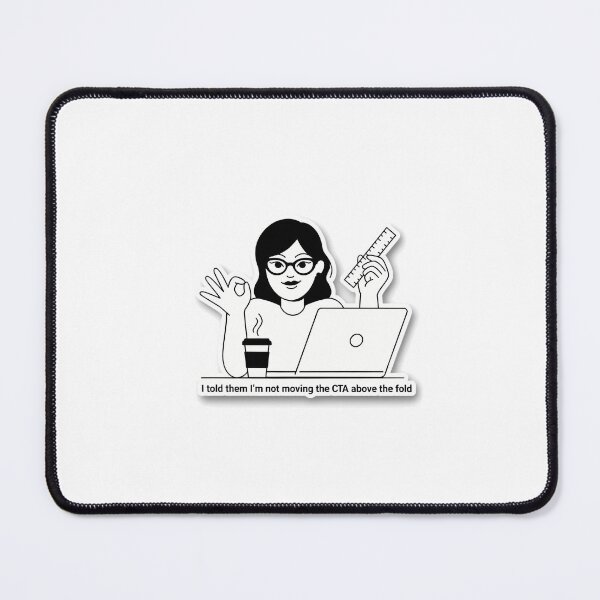 Item preview, Sassy Web Designer with CTA Quote designed and sold by NiftyWrx.
