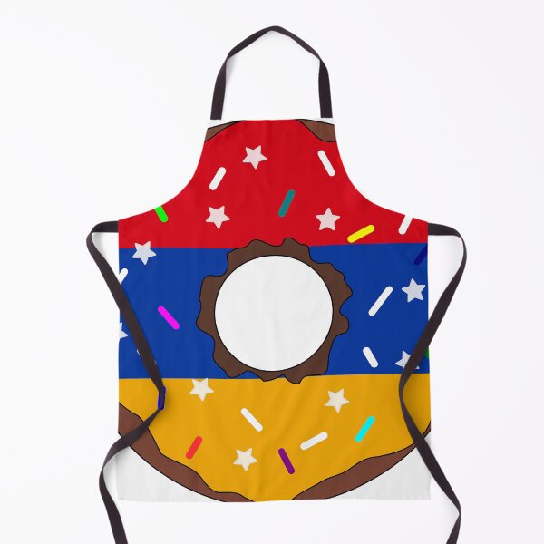 Item preview, Armenia Flag Donut – Colorful Sprinkles Country Pride designed and sold by TheIconSmith.