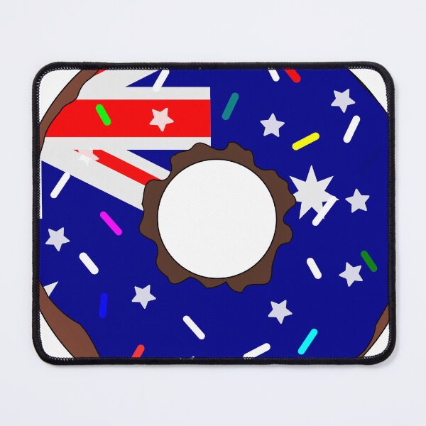Item preview, Australia Flag Donut – Colorful Sprinkles Country Pride designed and sold by TheIconSmith.