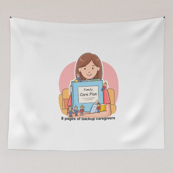 Item preview, Cheerful Army Mom with Family Care Plan designed and sold by NiftyWrx.