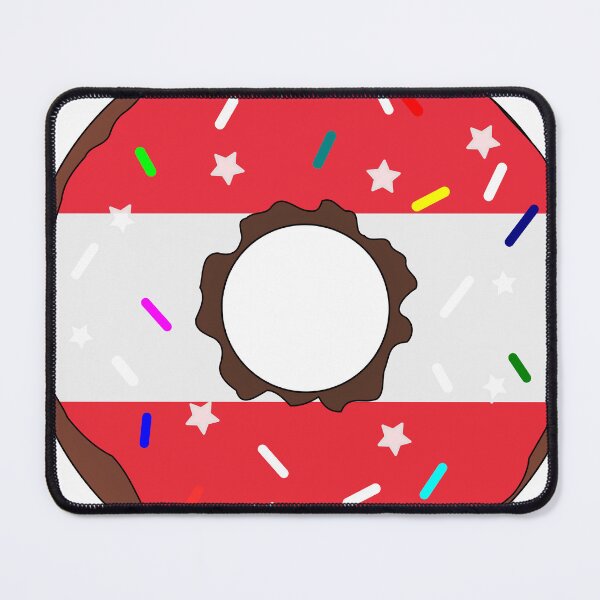 Item preview, Austria Flag Donut – Colorful Sprinkles Country Pride designed and sold by TheIconSmith.