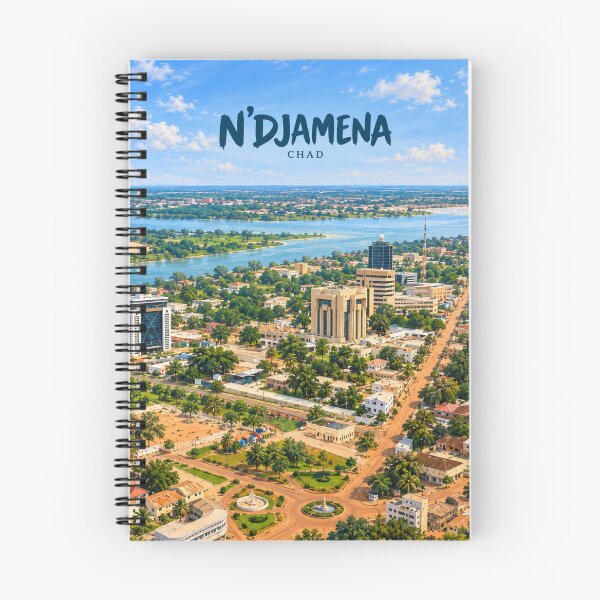 Artikelvorschau, N'Djamena – ein malerischer Eindruck einer tschadischen Stadt entworfen und verkauft von MichaeIRellov.