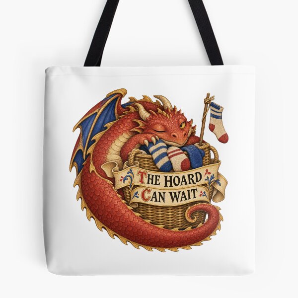 Item preview, Laundry Hoard Dragon – Medieval Marginalia Humor designed and sold by RAX Mirth Studio.