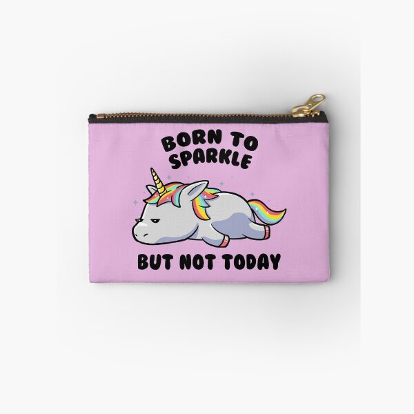 Item preview, Born To Sparkle But Not Today Lazy Unicorn Gift designed and sold by EduEly.