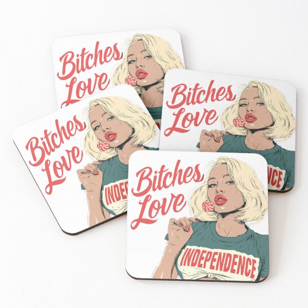 Item preview, Bitches Love Independence | T-Shirt designed and sold by NicolasGlowArt.