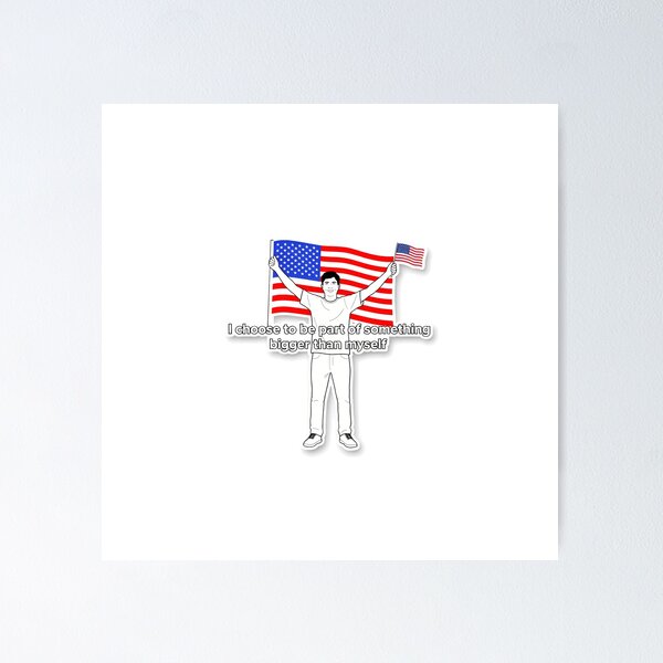 Item preview, Proud Citizen with American Flag designed and sold by NiftyWrx.