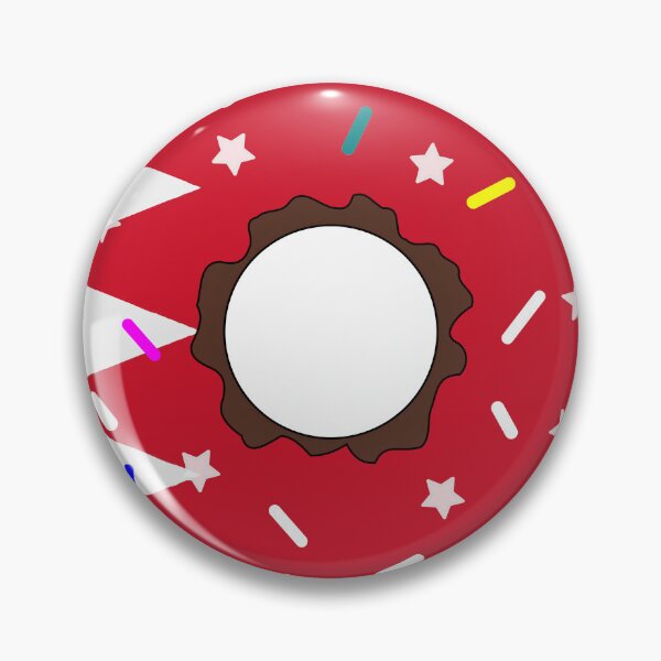 Item preview, Bahrain Flag Donut – Colorful Sprinkles Country Pride designed and sold by TheIconSmith.