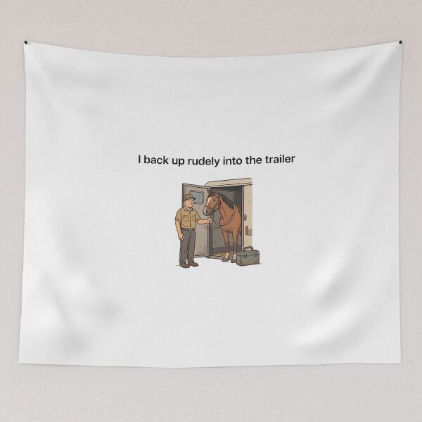 Item preview, Resigned Horse Lover Moment designed and sold by NiftyWrx.