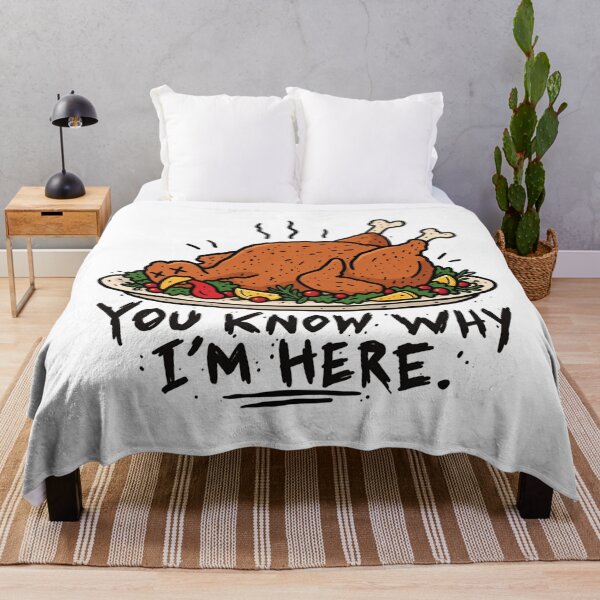 Item preview, You Know Why I’m Here Turkey Meme designed and sold by MonkiFlipp.