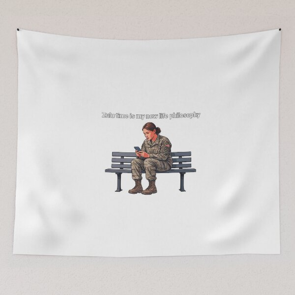 Item preview, Zulu Time Philosophy for Army Moms designed and sold by NiftyWrx.