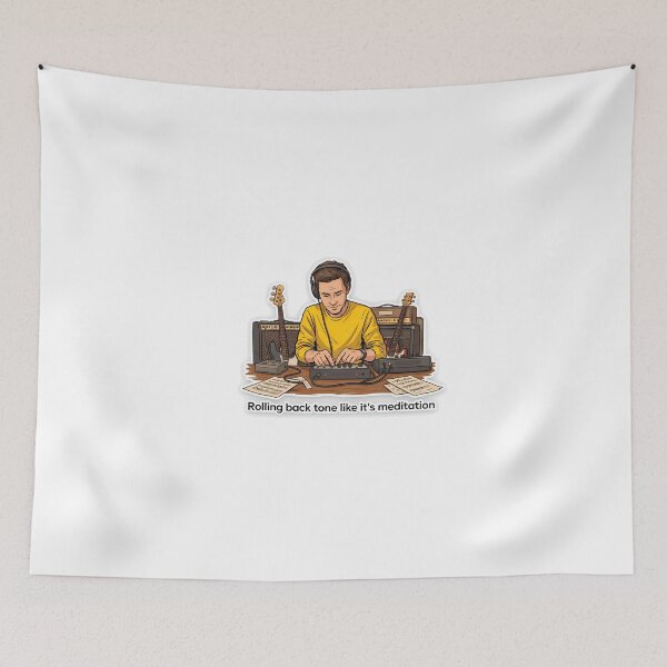 Item preview, Bassist Meditates on Tone designed and sold by NiftyWrx.