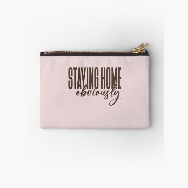 Item preview, Funny Staying Home Obviously Introvert Anti Social Quote designed and sold by AnhaPhysic.