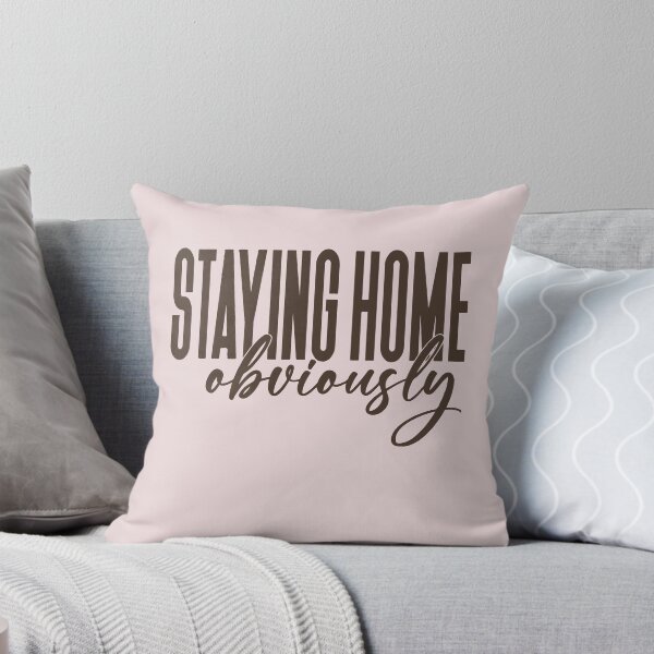 Item preview, Funny Staying Home Obviously Introvert Anti Social Quote designed and sold by AnhaPhysic.