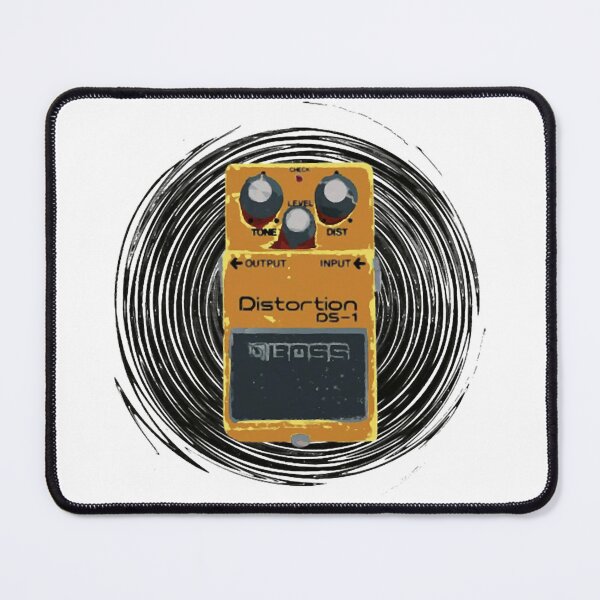 Artikelvorschau, Gelbes Overdrive-Verzerrer-Gitarrenpedal entworfen und verkauft von KaroliinaLauri.