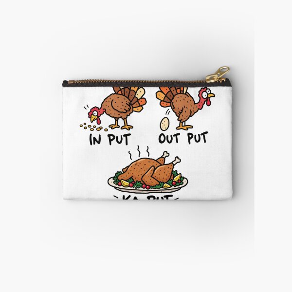 Item preview, Thanksgiving Turkey Input Output Kaput Meme designed and sold by MonkiFlipp.