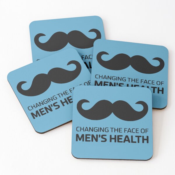 Item preview, Movemver Moustache Changing The Face Of Men's Health designed and sold by RR-Arts.