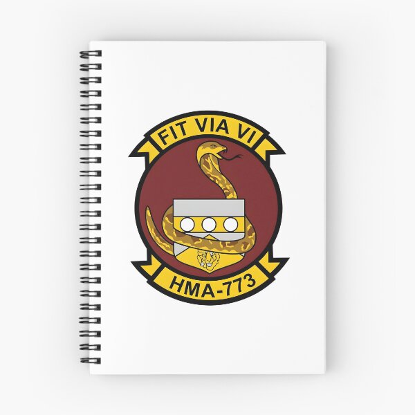 Item preview, USMC HMA-773 "Red Dogs" Marine Attack Helicopter Squadron Patch designed and sold by CharlieDesings.
