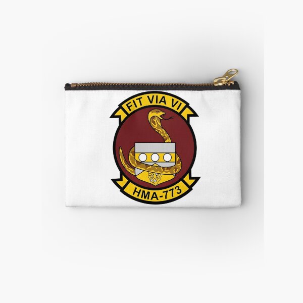 Item preview, USMC HMA-773 "Red Dogs" Marine Attack Helicopter Squadron Patch designed and sold by CharlieDesings.