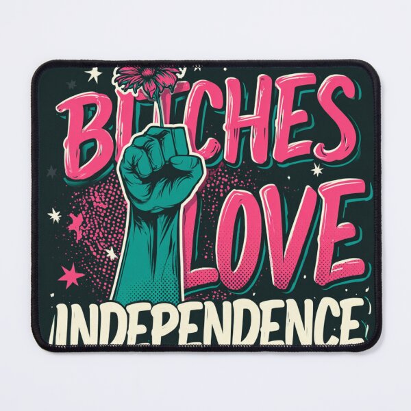 Item preview, Bitches Love Independence | Sticker designed and sold by NicolasGlowArt.