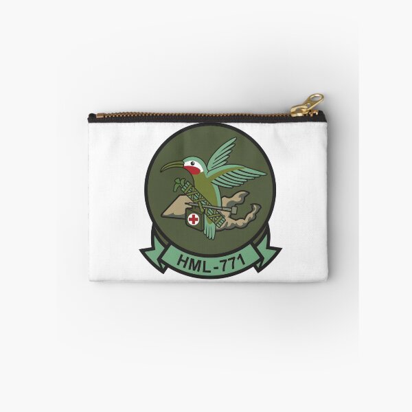 Item preview, USMC HML-771 "Hummingbirds" Marine Light Helicopter Squadron Patch designed and sold by CharlieDesings.