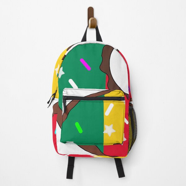 Item preview, Benin Flag Donut – Colorful Sprinkles Country Pride designed and sold by TheIconSmith.