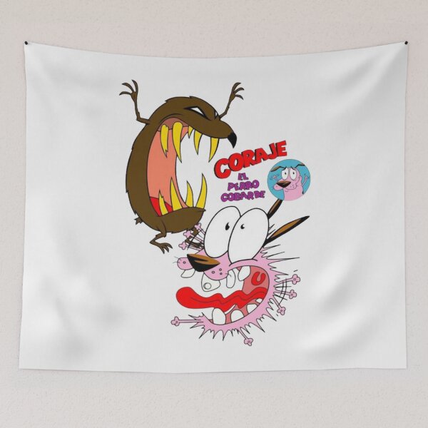 Item preview, Courage the Cowardly Dog Scared Silly  designed and sold by krowsunna.