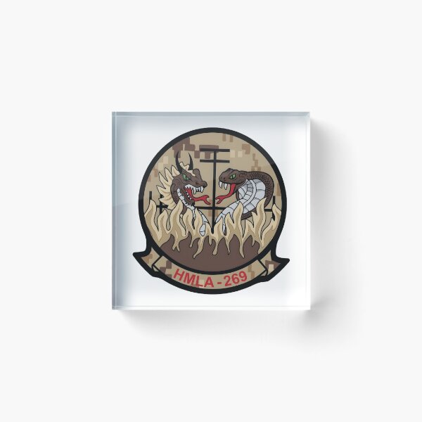 Item preview, USMC HMLA-269 "Gunrunners" Desert Camouflage Squadron Patch designed and sold by CharlieDesings.