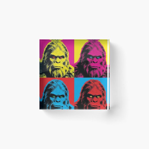 Item preview, bigfoot pop art  designed and sold by bobbobroberts.