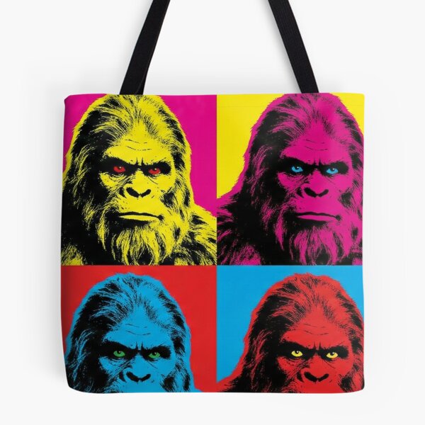 Item preview, bigfoot pop art  designed and sold by bobbobroberts.