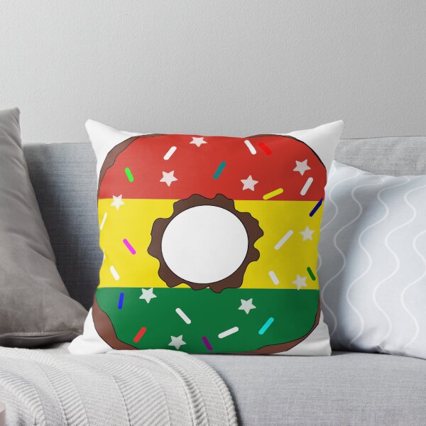 Item preview, Bolivia Flag Donut – Colorful Sprinkles Country Pride designed and sold by TheIconSmith.