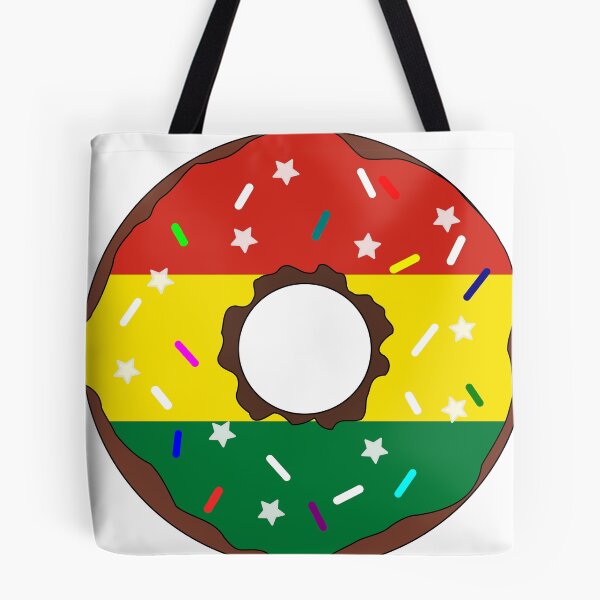 Item preview, Bolivia Flag Donut – Colorful Sprinkles Country Pride designed and sold by TheIconSmith.