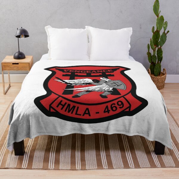 Artikelvorschau, USMC HMLA-469 „Vengeance“ Leichter Kampfhubschrauber-Staffelabzeichen entworfen und verkauft von CharlieDesings.