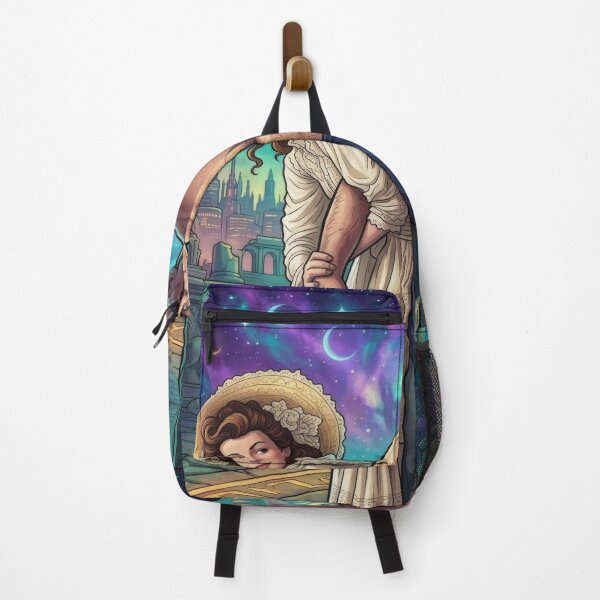 Item preview, Fantasy Strongman and Vintage Lady Cosmic Art designed and sold by MoArtShop.