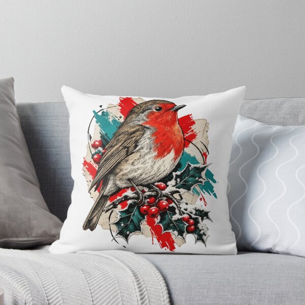 Item preview, The Robin Announces Christmas designed and sold by Honu2025.