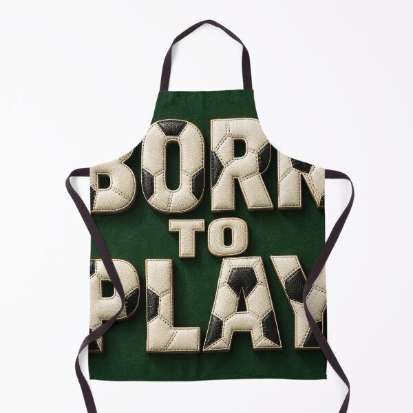 Item preview, Born to Play – Soccer Typography Design for Football Lovers designed and sold by Kaleidoscope Print.