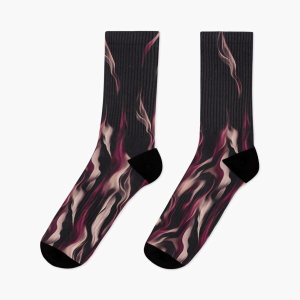 Item preview, Burgundy Black Fluid Satin Waves Pattern designed and sold by imaniko.