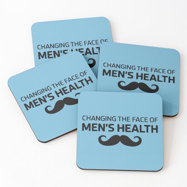 Item preview, Movemver Mustache Changing The Face Of Men's Health designed and sold by RR-Arts.