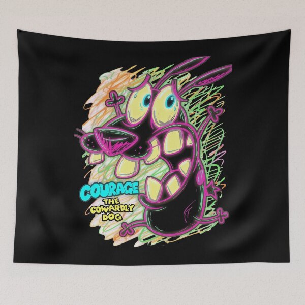 Item preview, Courage the Cowardly Dog Scream Classic designed and sold by krowsunna.