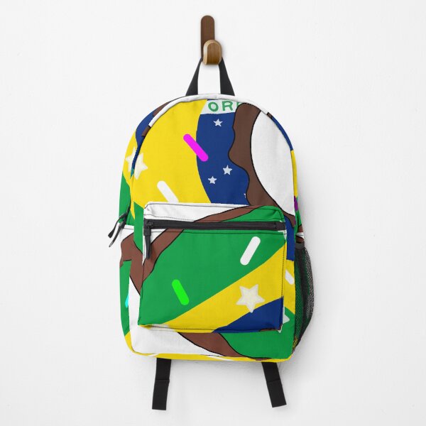 Item preview, Brazil Flag Donut – Colorful Sprinkles Country Pride designed and sold by TheIconSmith.