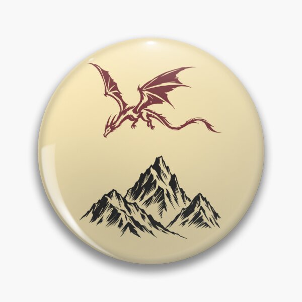 Item preview, Red Wings Above the Summit Dragon Landscape designed and sold by agearb.