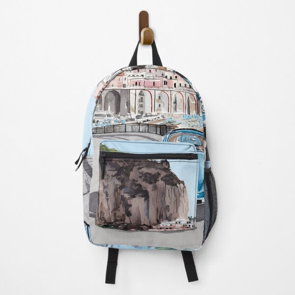 Item preview, Atrani Italy Watercolor – Amalfi Coast Coastal Wall Art designed and sold by POSTERIOCREW.