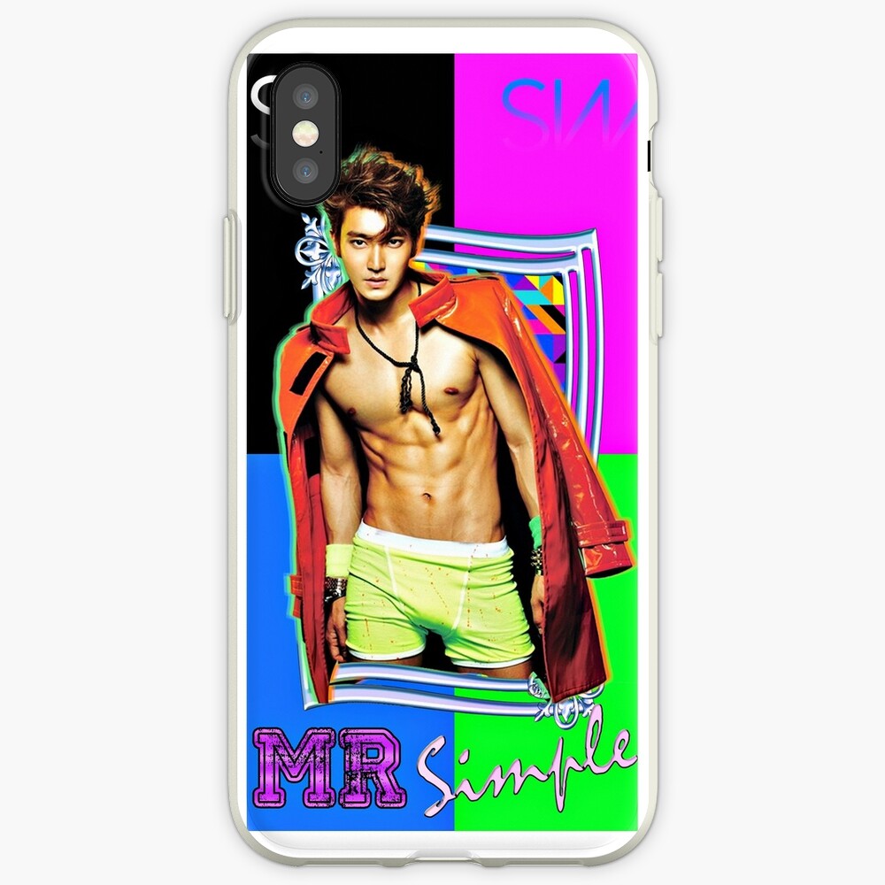 "SUPER JUNIOR Siwon (MR. SIMPLE)" iPhone Case & Cover by