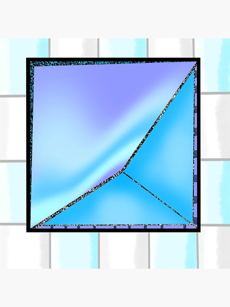 Thumbnail 4 of 4, Clock, Distorted mirror designed and sold by Sleekfox02356.