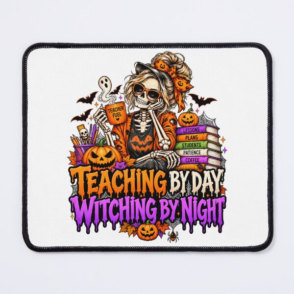 Item preview, Skeleton Teacher Halloween Shirt – Spooky Teacher Gift designed and sold by justforart91.