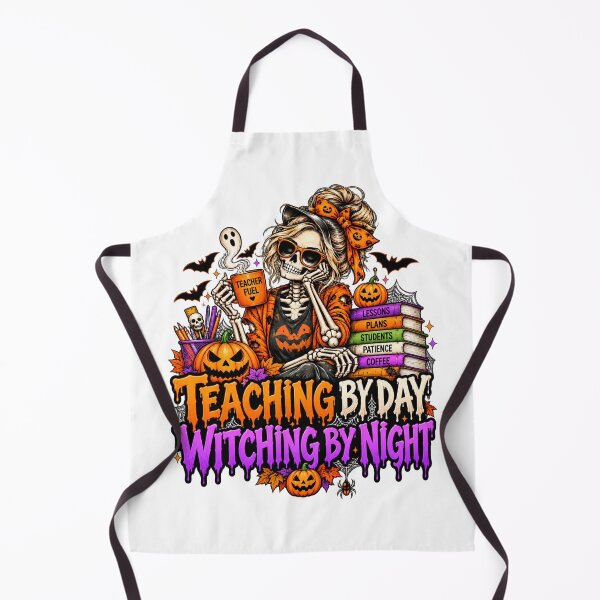 Item preview, Skeleton Teacher Halloween Shirt – Spooky Teacher Gift designed and sold by justforart91.