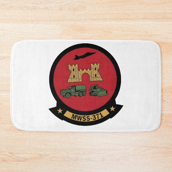 Item preview, USMC MWSS-371 Marine Wing Support Squadron 371 Patch designed and sold by CharlieDesings.